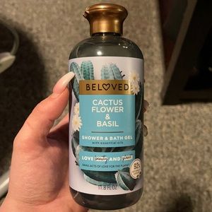 Cactus flower and basil shower and bath gel